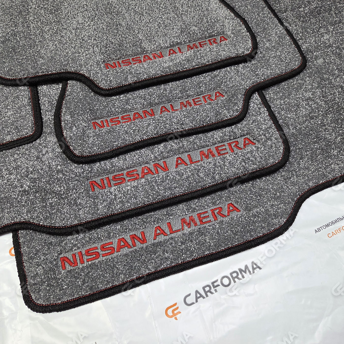 Ворсовые коврики на Nissan Almera Classic (B10) 2006&nbsp;-&nbsp;2013 в Йошкар-Оле