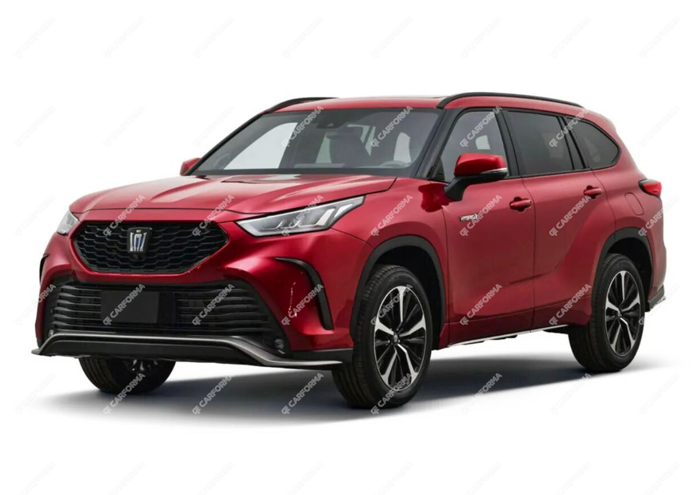 Ворсовые коврики на Toyota Crown Kluger 2021 - 2025 Ворсовые коврики на Toyota Crown Kluger 2021 - 2025