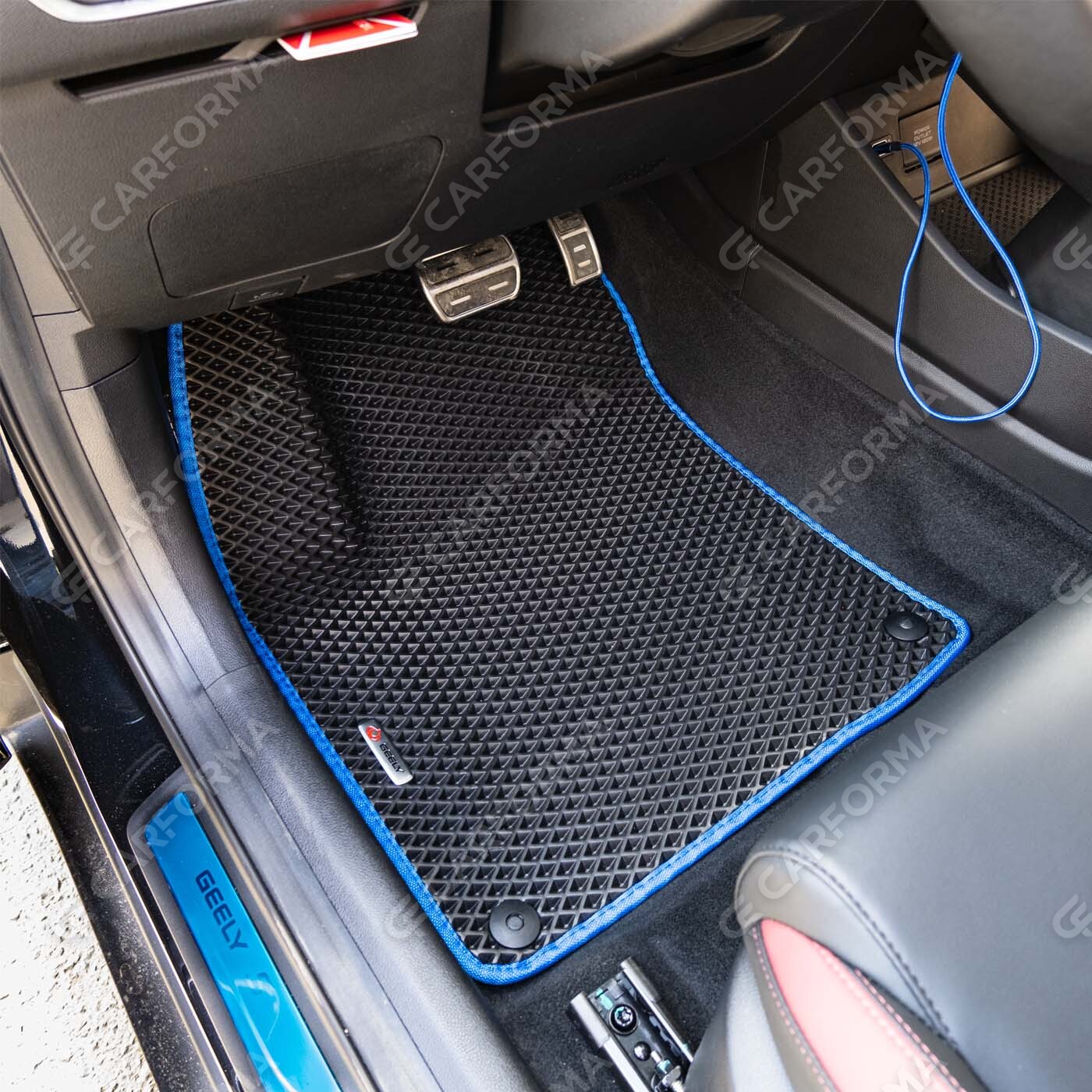 Ворсовые коврики на Geely Coolray 2018&nbsp;-&nbsp;2024 в Йошкар-Оле