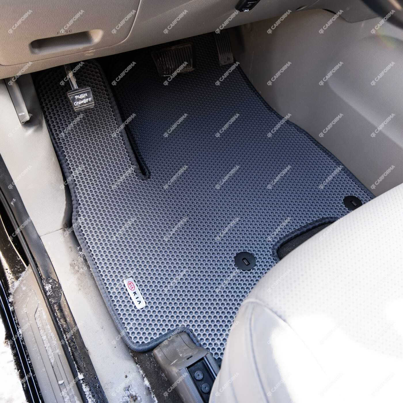 Ворсовые коврики на KIA Carnival III 9 мест и 11 мест 2014 - 2021 в Йошкар-Оле Ворсовые коврики на KIA Carnival III 9 мест и 11 мест 2014 - 2021 в Йошкар-Оле