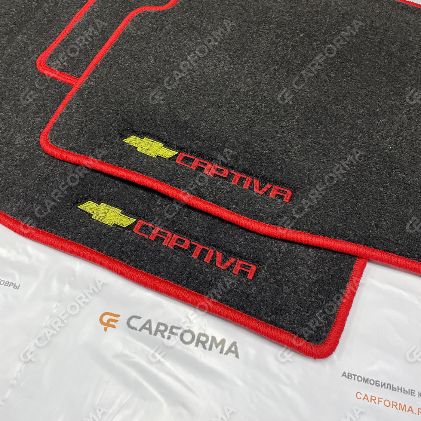 Ворсовые коврики на Chevrolet Captiva 2006&nbsp;-&nbsp;2016 в Йошкар-Оле