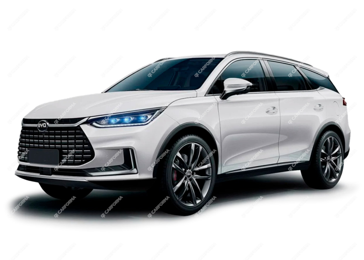 Ворсовые коврики на BYD Tang EV 2018 - 2025 Ворсовые коврики на BYD Tang EV 2018 - 2025