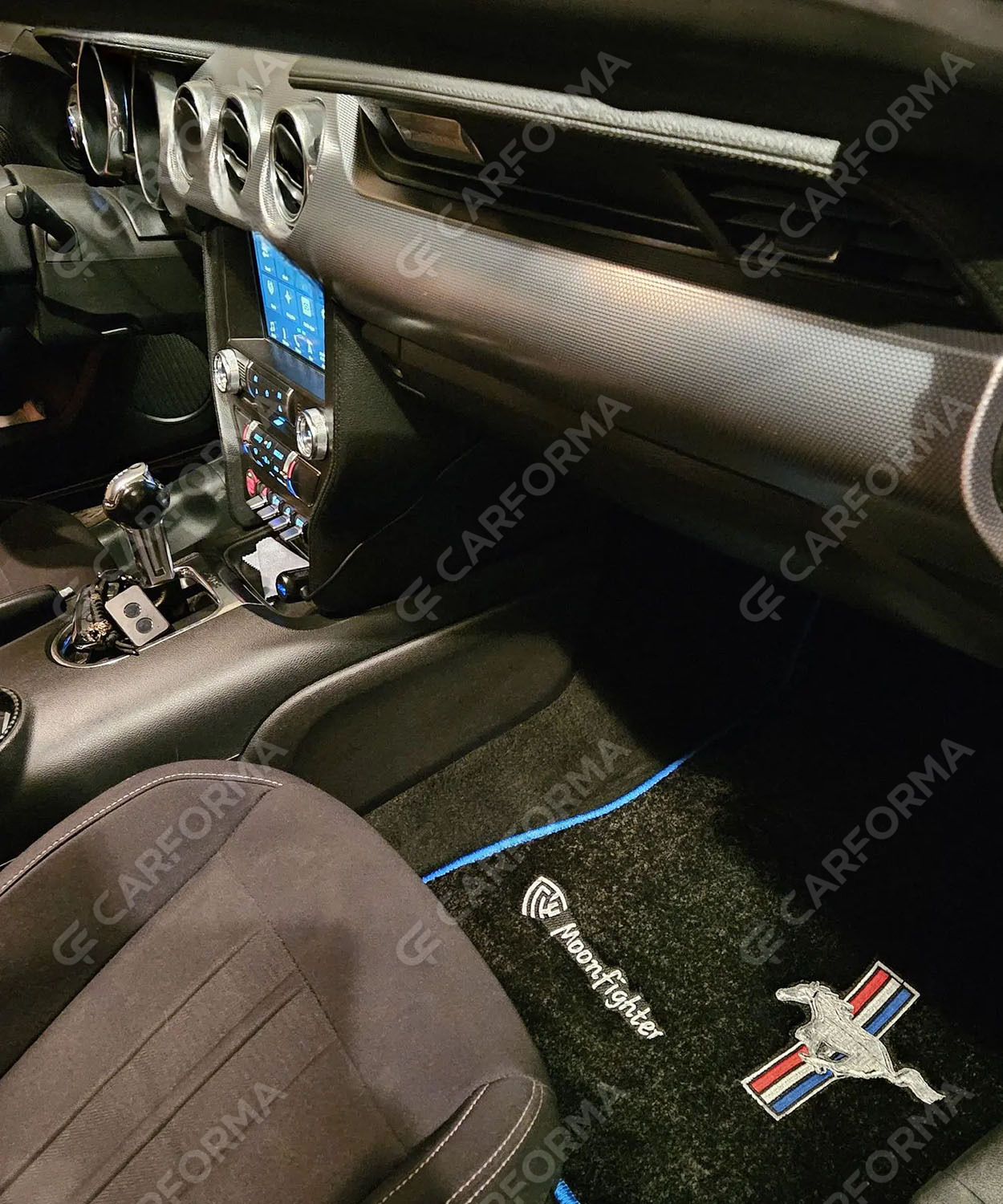 Ворсовые коврики на Ford Mustang VI 2013&nbsp;-&nbsp;2023 в Йошкар-Оле