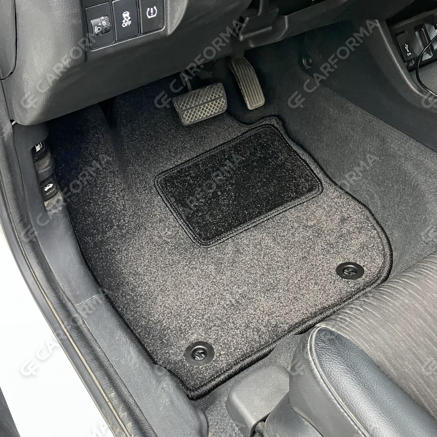 Ворсовые коврики на Honda XR-V I 2014&nbsp;-&nbsp;2022 в Йошкар-Оле