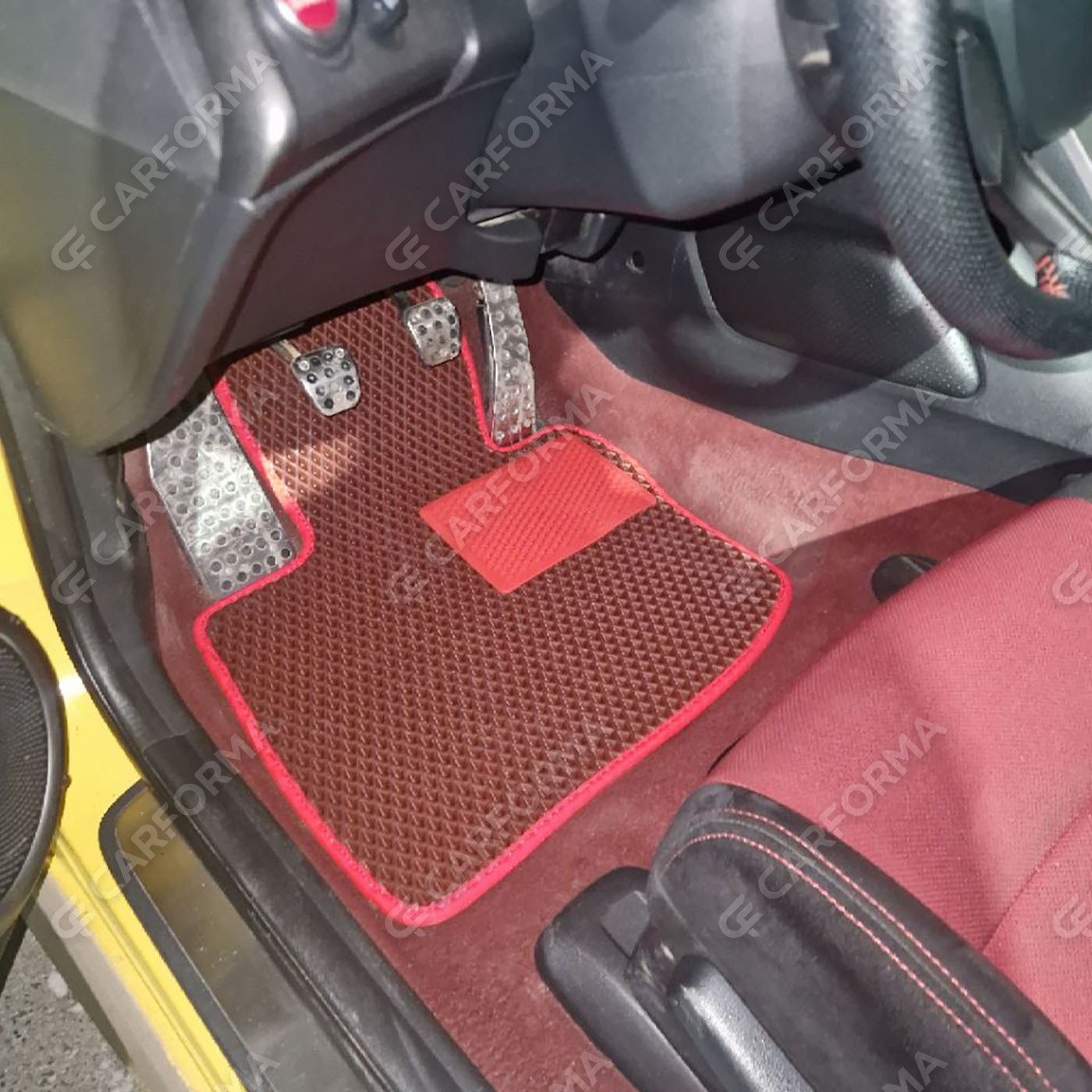 Ворсовые коврики на Honda Civic VIII 3d 2006&nbsp;-&nbsp;2011 в Йошкар-Оле