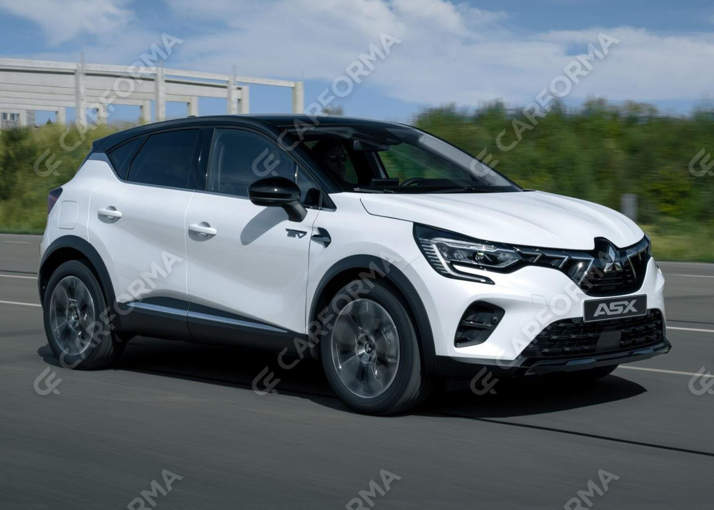 Ворсовые коврики на Mitsubishi ASX II 2023&nbsp;-&nbsp;2026