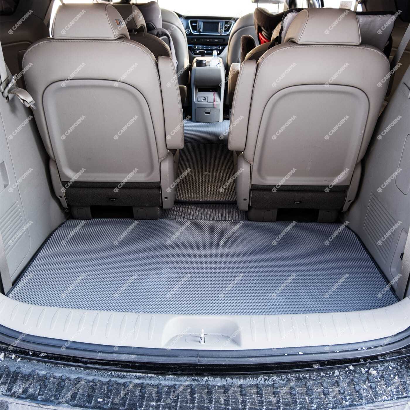 Ворсовые коврики на KIA Carnival III 9 мест и 11 мест 2014 - 2021 в Йошкар-Оле Ворсовые коврики на KIA Carnival III 9 мест и 11 мест 2014 - 2021 в Йошкар-Оле