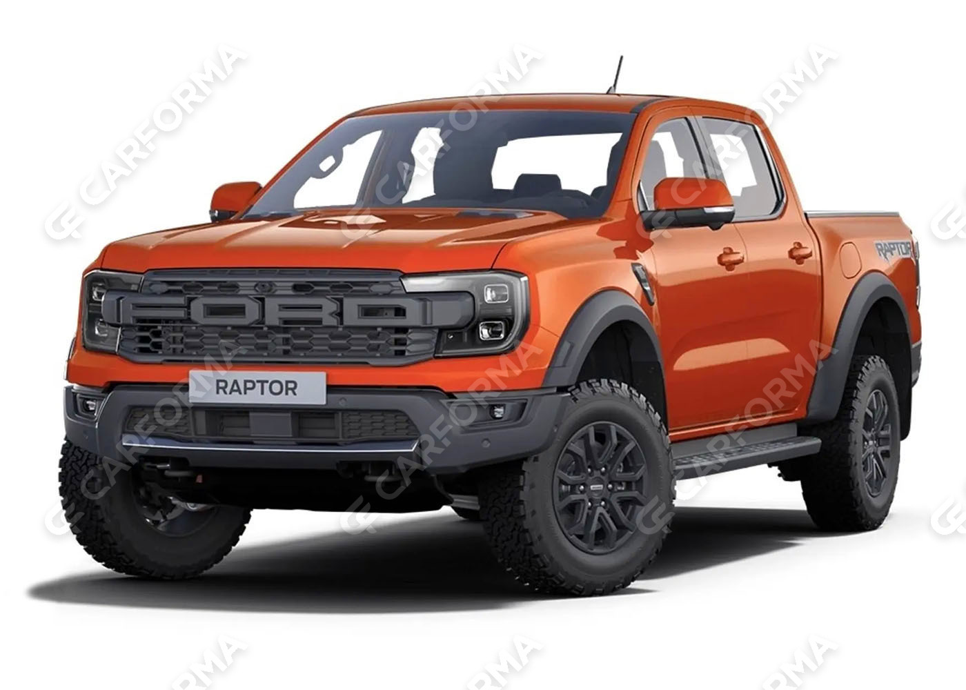 Ворсовые коврики на Ford Ranger IV 2021&nbsp;-&nbsp;2026