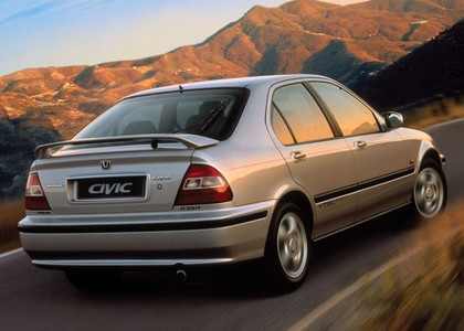 Ворсовые коврики на Honda Civic VI 5d 1995 - 2000 в Йошкар-Оле