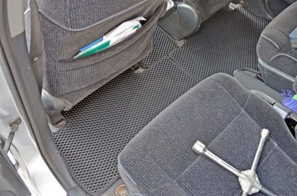 Ворсовые коврики на Honda Odyssey II 1998 - 2004 в Йошкар-Оле