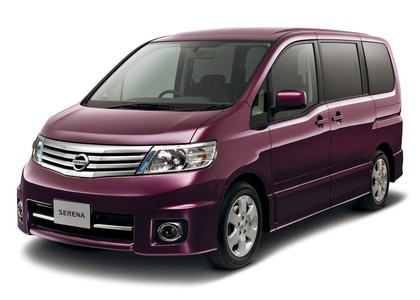 Ворсовые коврики на Nissan Serena (C25) 2005 - 2010 в Йошкар-Оле