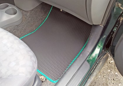 Ворсовые коврики на Toyota Echo 1999 - 2006 в Йошкар-Оле