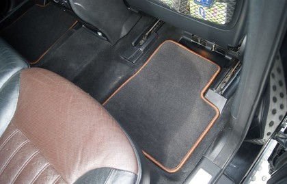Ворсовые коврики на Mercedes GL (X164) 2006 - 2012 в Йошкар-Оле