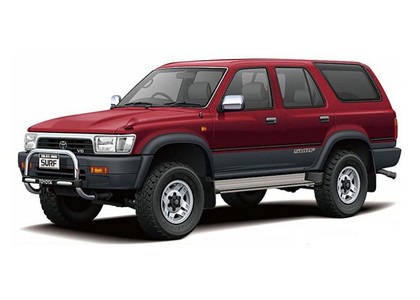 Ворсовые коврики на Toyota Hilux Surf II 1989 - 1995 в Йошкар-Оле