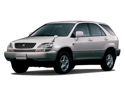 Ворсовые коврики на Toyota Harrier I 1997 - 2003 в Йошкар-Оле