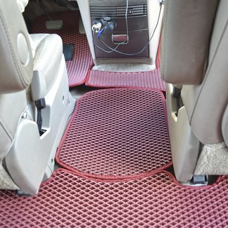 Ворсовые коврики на Toyota Sienna II 2003 - 2010 в Йошкар-Оле