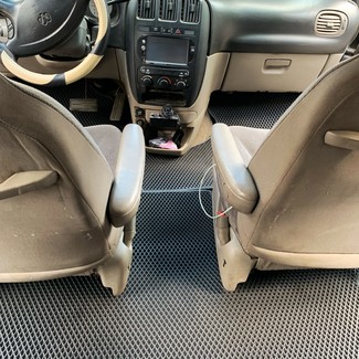Ворсовые коврики на Dodge Grand Caravan (RG) 2000 - 2007 в Йошкар-Оле