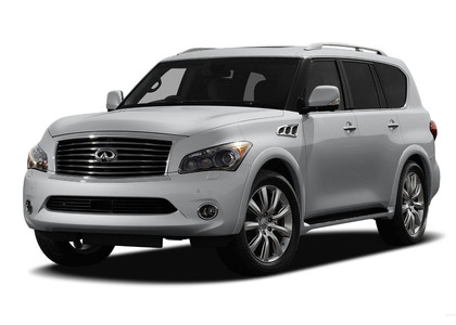 Ворсовые коврики на Infiniti QX56 II 2010 - 2014 в Йошкар-Оле
