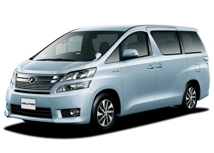Ворсовые коврики на Toyota Vellfire (H20) 2008 - 2015 в Йошкар-Оле