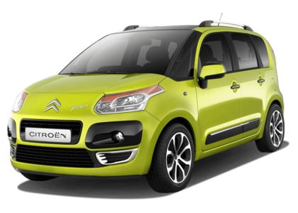 Ворсовые коврики на Citroen C3 Picasso 2008 - 2017 в Йошкар-Оле