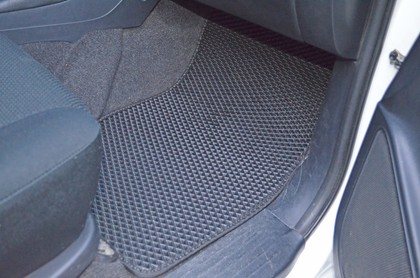 EVA коврики на Toyota Hilux VII 2008 - 2015 в Йошкар-Оле