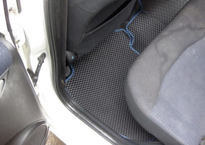 Ворсовые коврики на Honda Fit II 2007 - 2013 в Йошкар-Оле