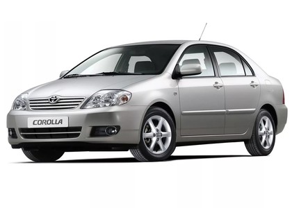 Ворсовые коврики на Toyota Corolla (E12) 2000 - 2007 в Йошкар-Оле