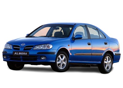 Ворсовые коврики на Nissan Almera II (N16) 2000 - 2006 в Йошкар-Оле