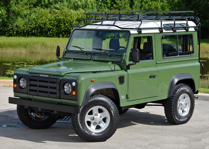 Ворсовые коврики на Land Rover Defender 90 1983 - 2016 в Йошкар-Оле