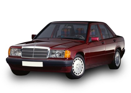 Ворсовые коврики на Mercedes 190 (W201) 1982 - 1993 в Йошкар-Оле