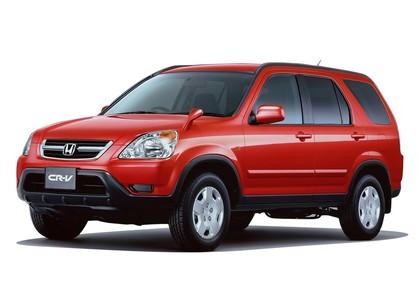 Ворсовые коврики на Honda CR-V II 2001 - 2006 в Йошкар-Оле