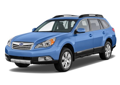 Ворсовые коврики на Subaru Outback IV 2009 - 2015 в Йошкар-Оле