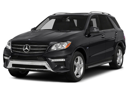 Ворсовые коврики на Mercedes ML (W166) 2011 - 2015 в Йошкар-Оле