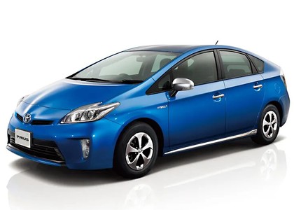 Ворсовые коврики на Toyota Prius (30) 2009 - 2016 в Йошкар-Оле