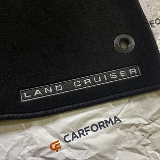Ворсовые коврики на Toyota Land Cruiser 300 2021 - 2025 в Йошкар-Оле