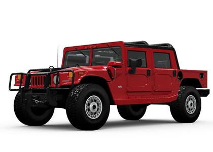 Ворсовые коврики на Hummer H1 1992 - 2006 в Йошкар-Оле