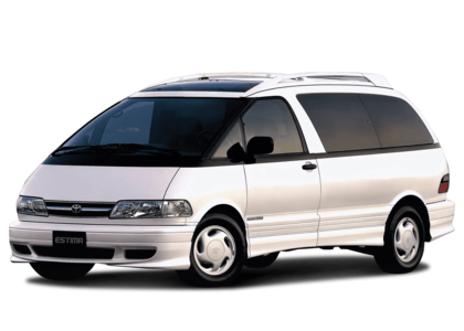 Ворсовые коврики на Toyota Estima I 1990 - 1999 в Йошкар-Оле
