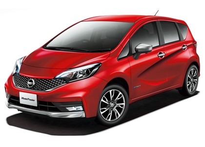 Ворсовые коврики на Nissan Note E-Power (E12) 2016 - 2020 в Йошкар-Оле