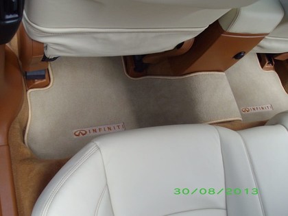 Ворсовые коврики на Infiniti FX I 2003 - 2008 в Йошкар-Оле