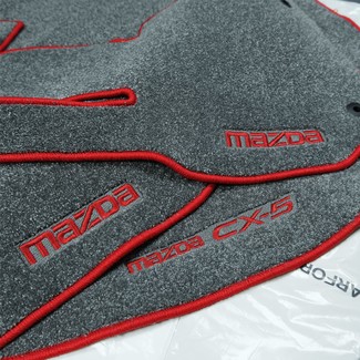 Ворсовые коврики на Mazda CX5 I 2011 - 2017 в Йошкар-Оле