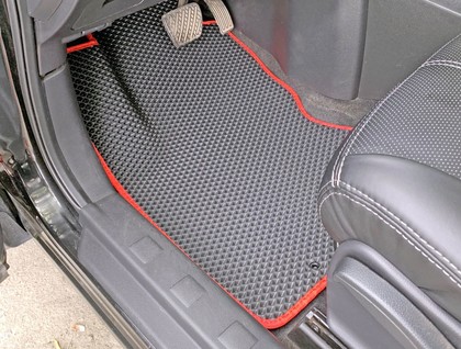 Ворсовые коврики на Nissan X-Trail II 2007 - 2015 в Йошкар-Оле