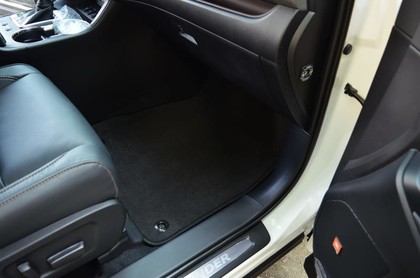 Ворсовые коврики на Toyota Highlander III 2013 - 2020 в Йошкар-Оле