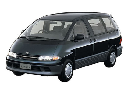 Ворсовые коврики на Toyota Estima Emina (Lucida) 1990 - 2000 в Йошкар-Оле