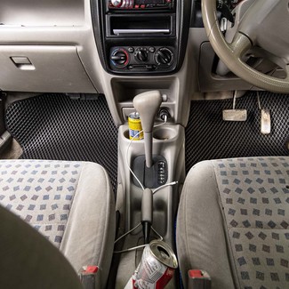 Ворсовые коврики на Mazda Demio I (DW) 1996 - 2002 в Йошкар-Оле