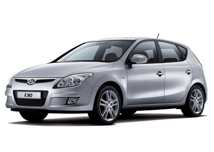 Ворсовые коврики на Hyundai i30 I 2007 - 2012 в Йошкар-Оле