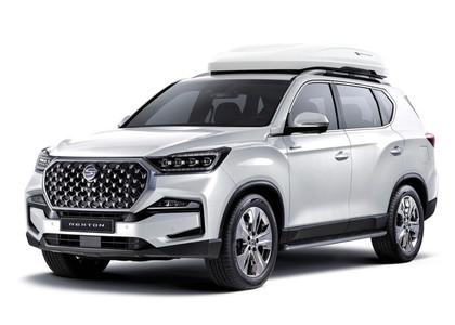 Ворсовые коврики на SsangYong Rexton IV 2017 - 2025 в Йошкар-Оле