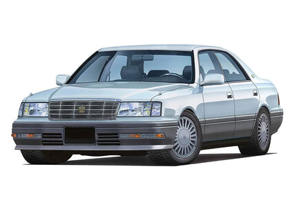 Ворсовые коврики на Toyota Crown (S150) 1995 - 2001 в Йошкар-Оле