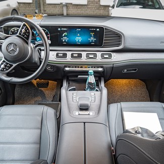Ворсовые коврики на Mercedes GLE (W167) 2018 - 2025 в Йошкар-Оле
