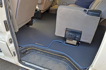 Ворсовые коврики на Mitsubishi Delica 4 1994 - 2007 в Йошкар-Оле