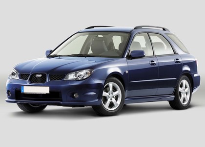 Ворсовые коврики на Subaru Impreza II 2000 - 2007 в Йошкар-Оле